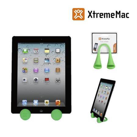 BASE XTREMEMAC P/IPAD 2/3 FLEX STAND GREEN (PN PAD-ST3-53)